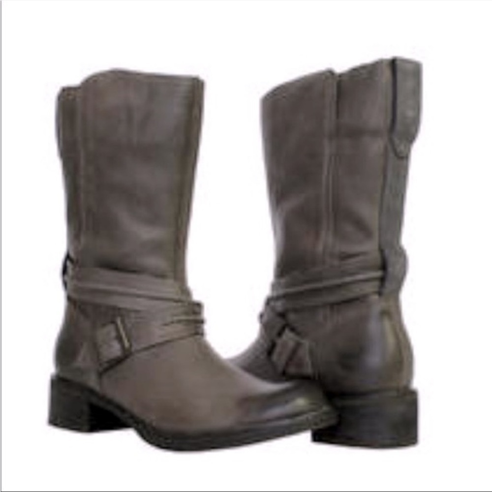 TIMBERLAND WHITTEMORE MID SIDE ZIP BOOTS 7